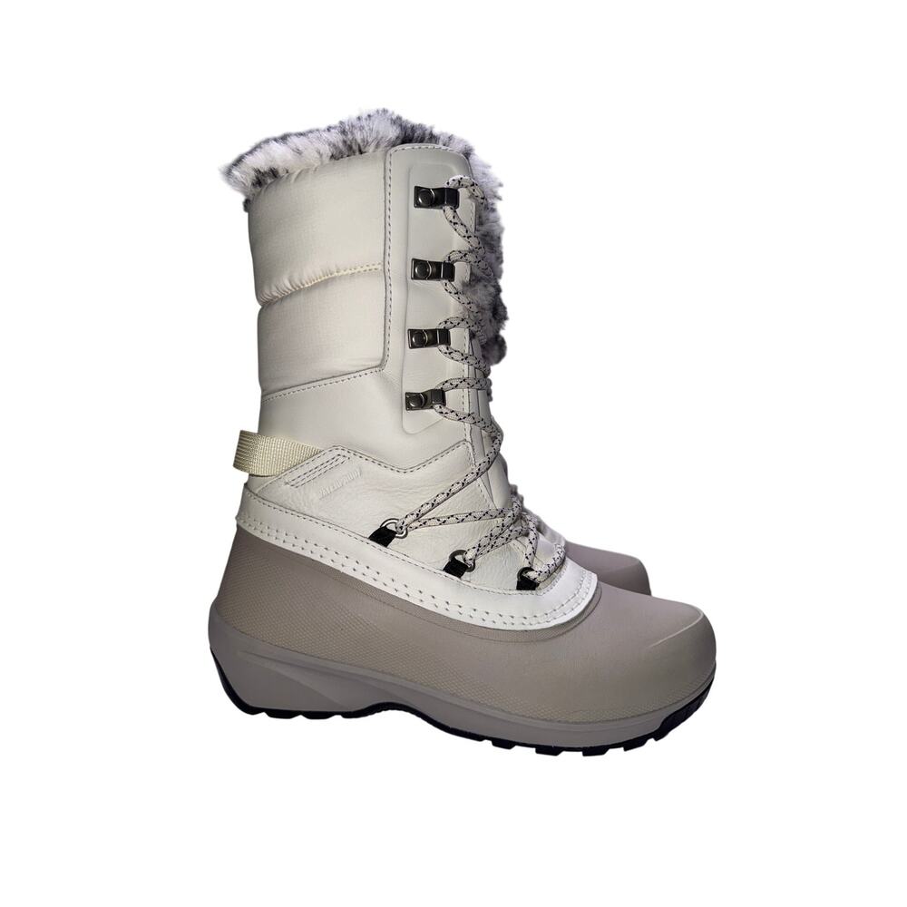 The North Face Shellista Winter Snow Boot Womens 7.5 Insulated WP Gardenia White
